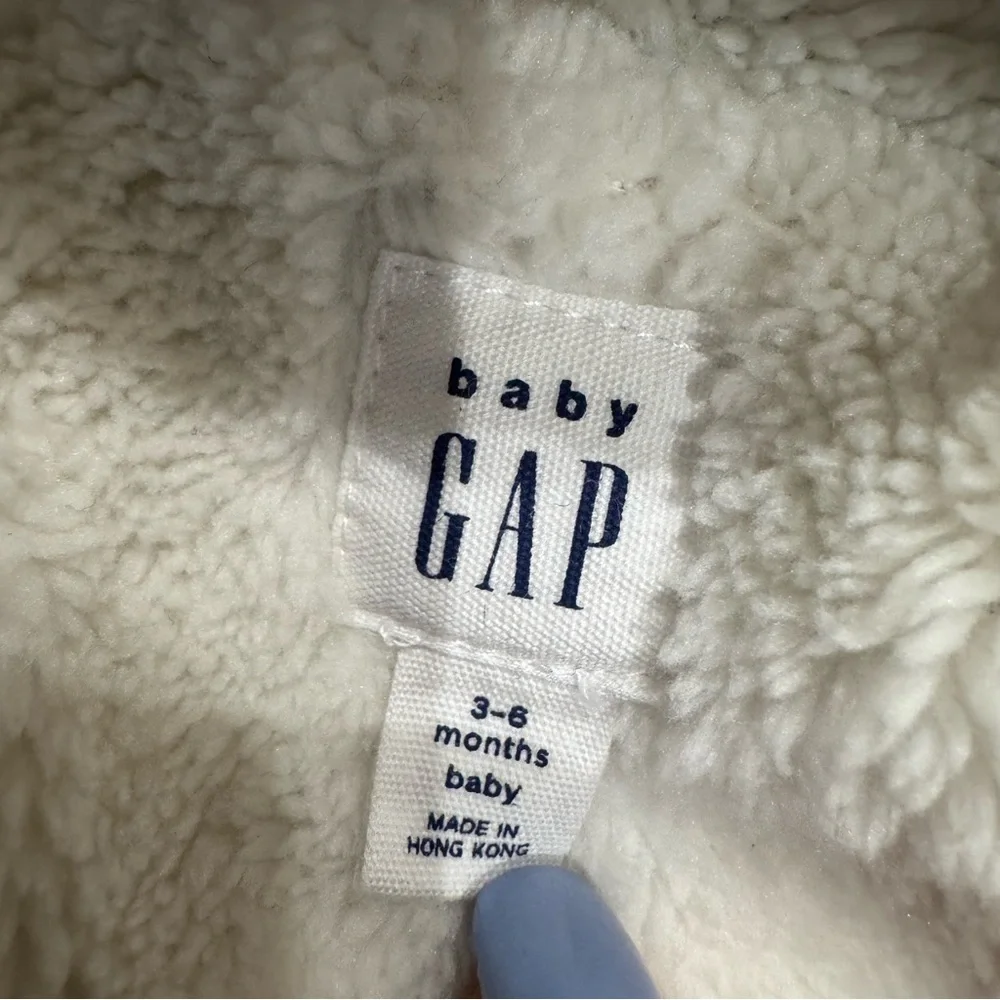 Gap Baby 3-6mo Brannan Bear Sherpa-Lined Sweater